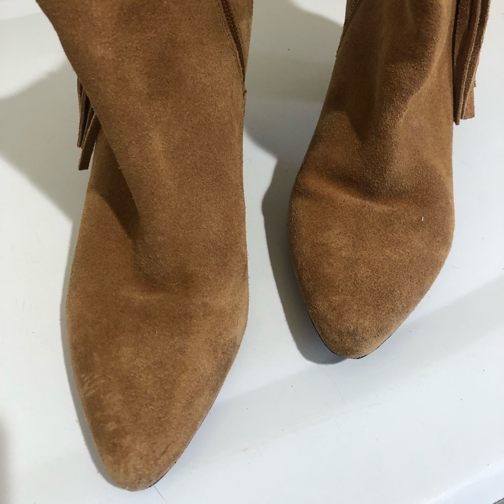 ASOS Park Lane Fringe Suede Boots 8.5 - Picture 5 of 11